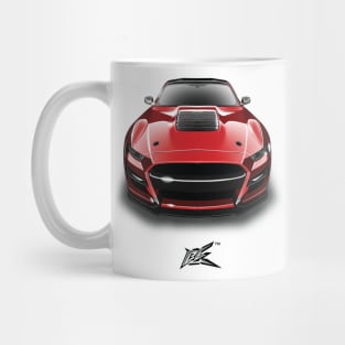 shelby gt500 red Mug